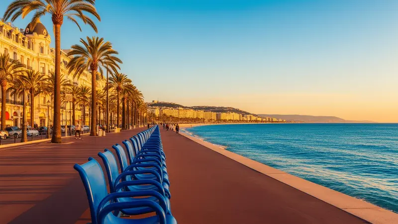La promenade des Anglais à Nice