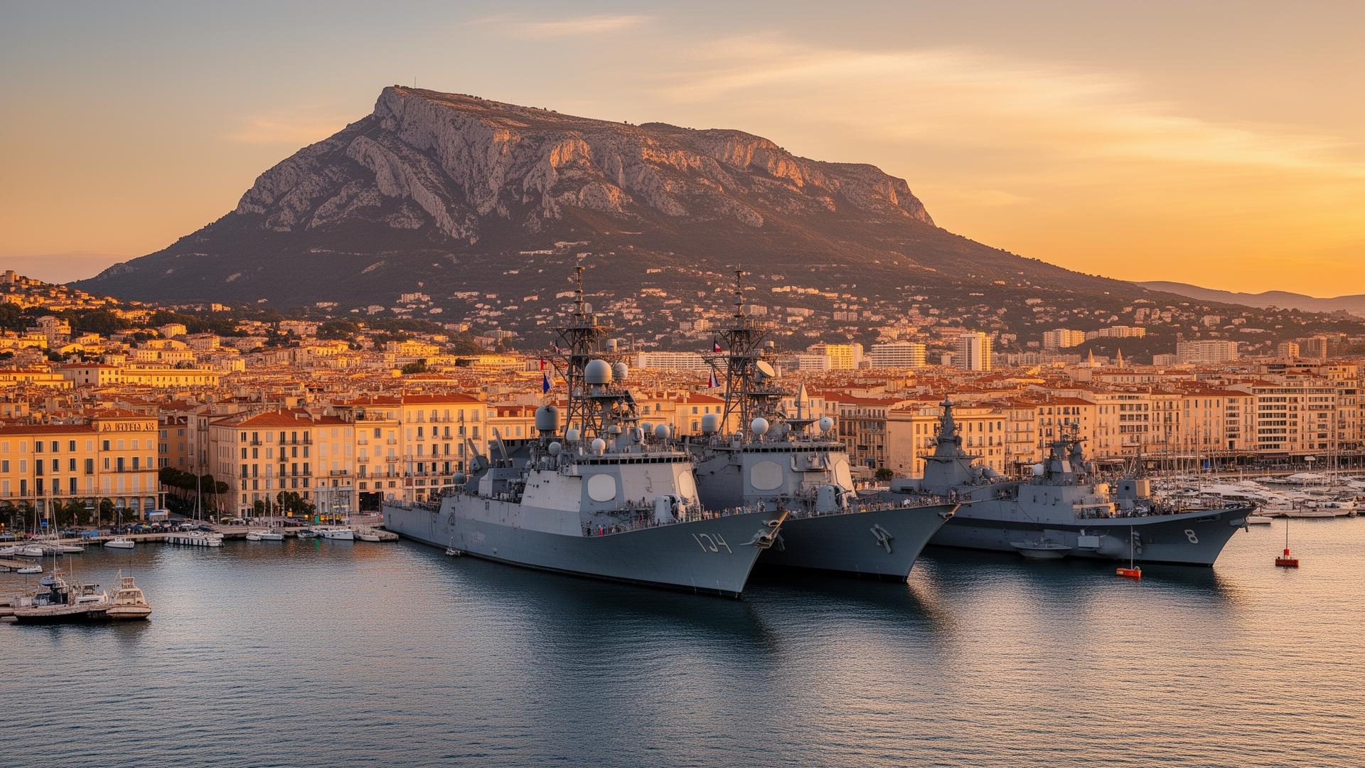 Service VTC et chauffeur privé à Toulon - Port militaire, Mont Faron, Îles d'Or - Transfert Mercedes Côte d'Azur